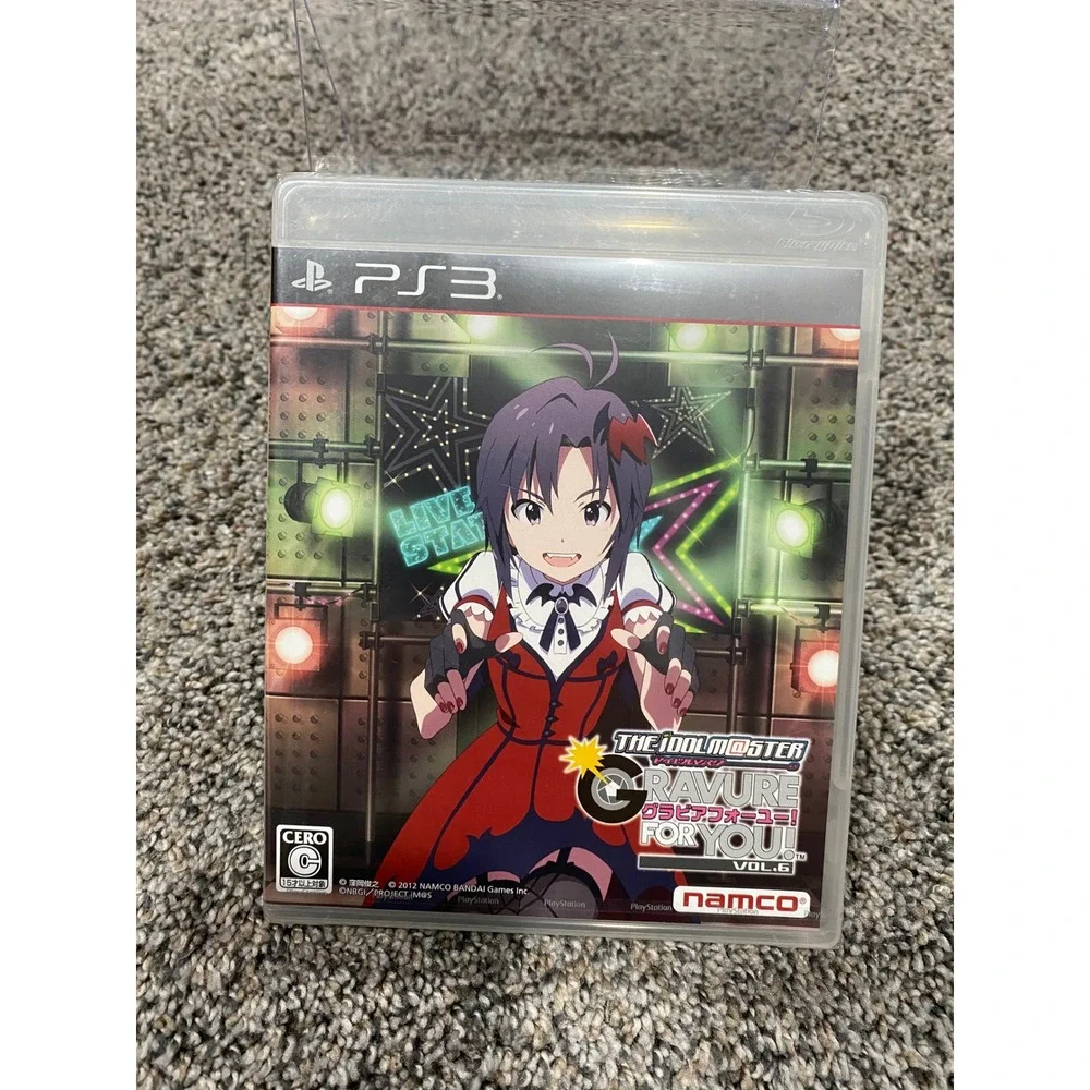 Video Game The Idolmaster Gravure For You Vol 6 PS3 Bandai Namco NTSC-J
